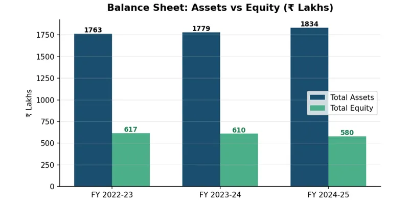 Total Assets vs Total Equity
